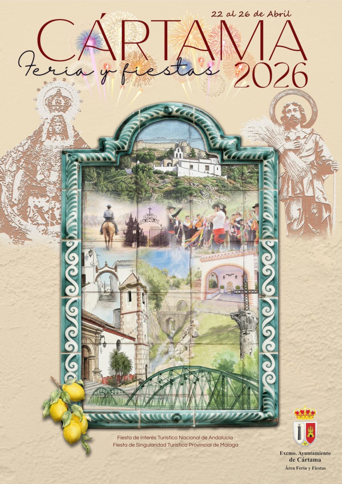 CÁRTAMA SE VISTE DE GALA PARA CELEBRAR SUS FIESTAS EN HONOR DE NUESTRA SEÑORA DE LOS REMEDIOS
