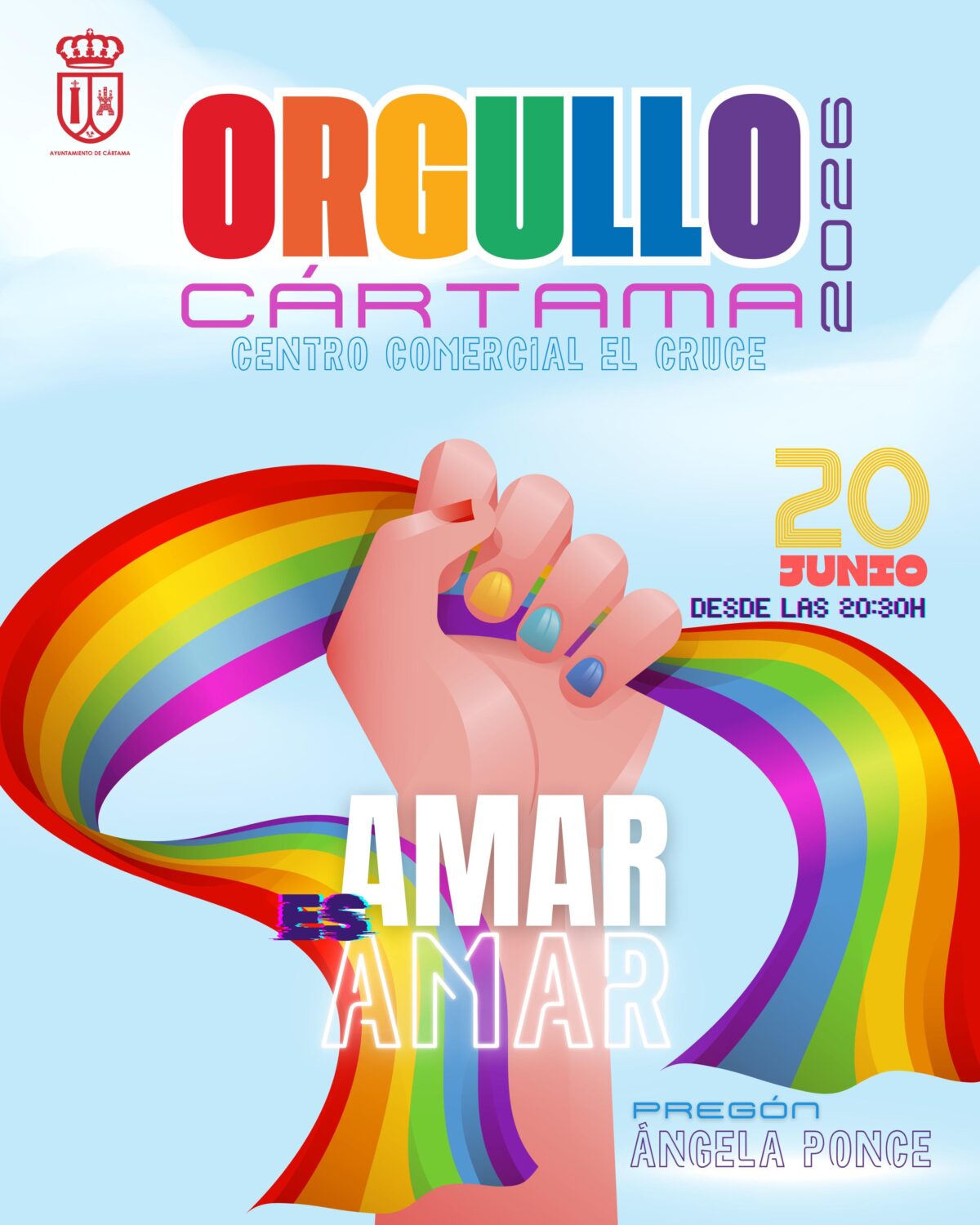 CÁRTAMA CELEBRARÁ ESTE SÁBADO EL DÍA DEL ORGULLO
