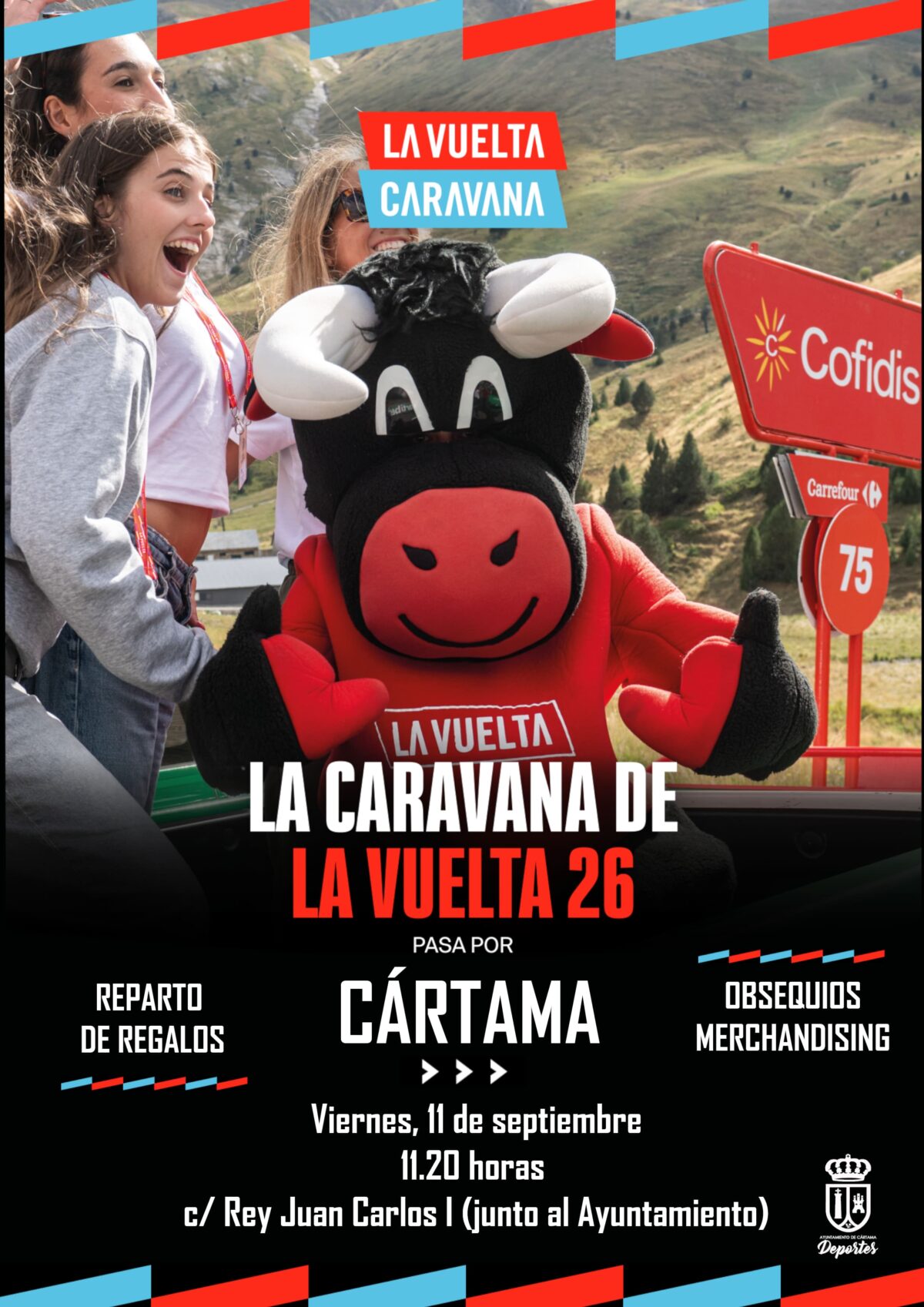 La Vuelta a España pasará por Cártama el 11 de septiembre